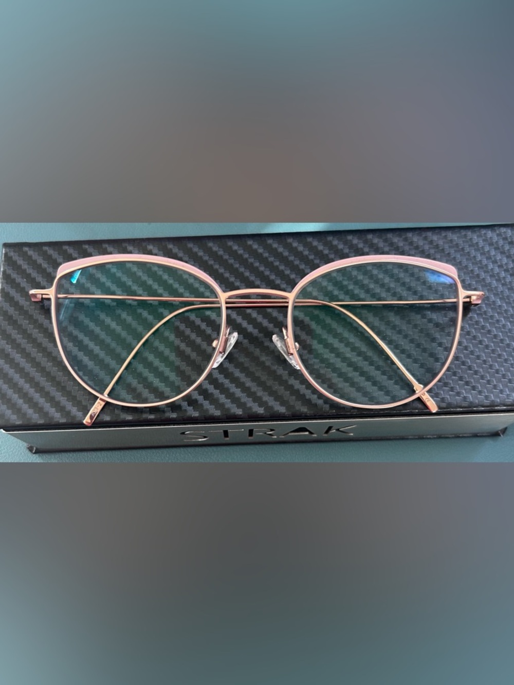 Women's Titanium Glasses - Rose Gold